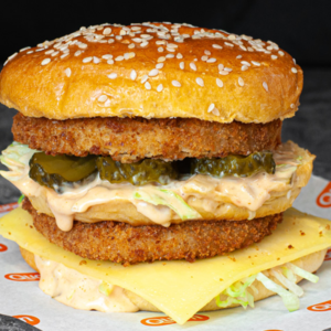 Dubbele kipburger