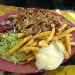 Dürüm döner schotel